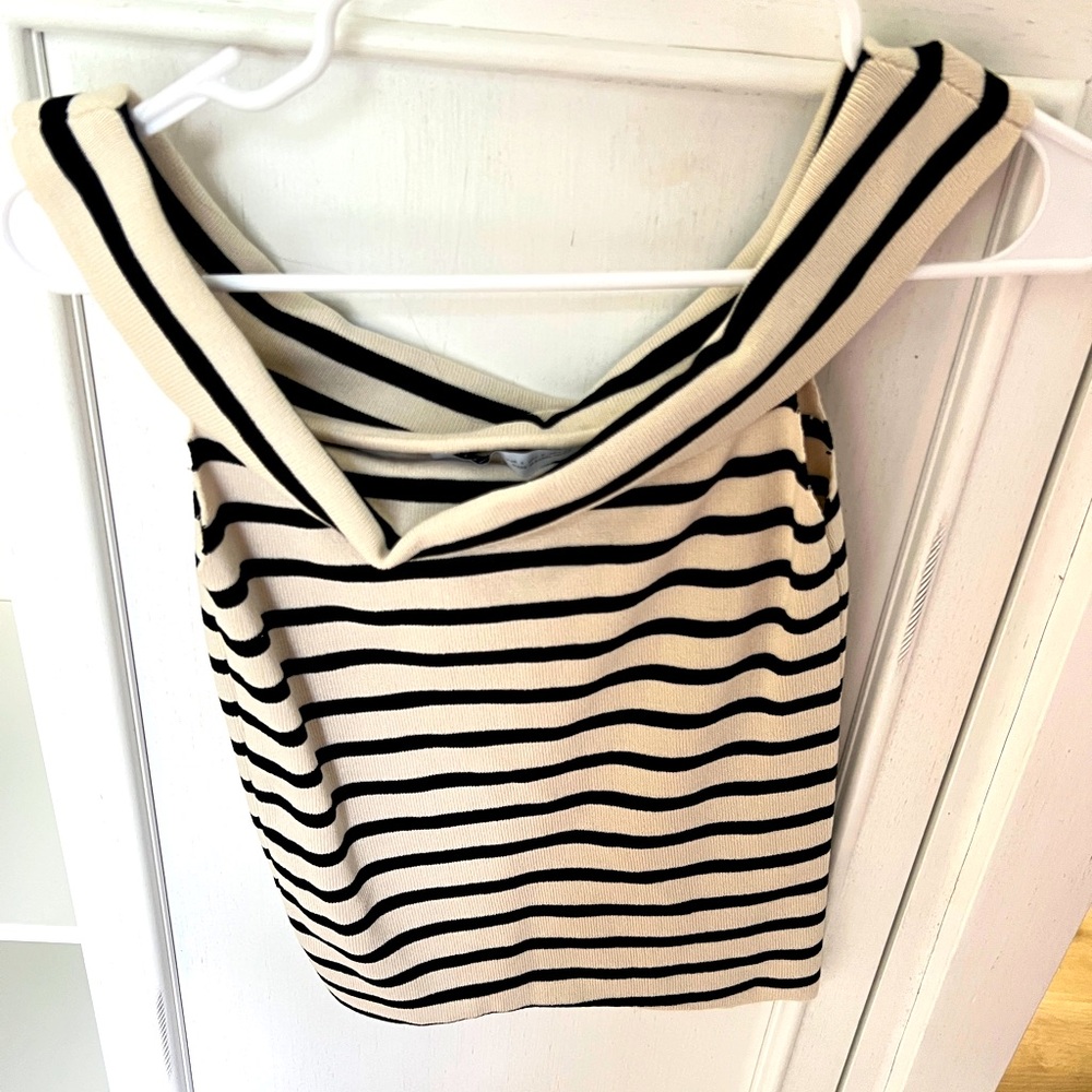 zara off shoulder top